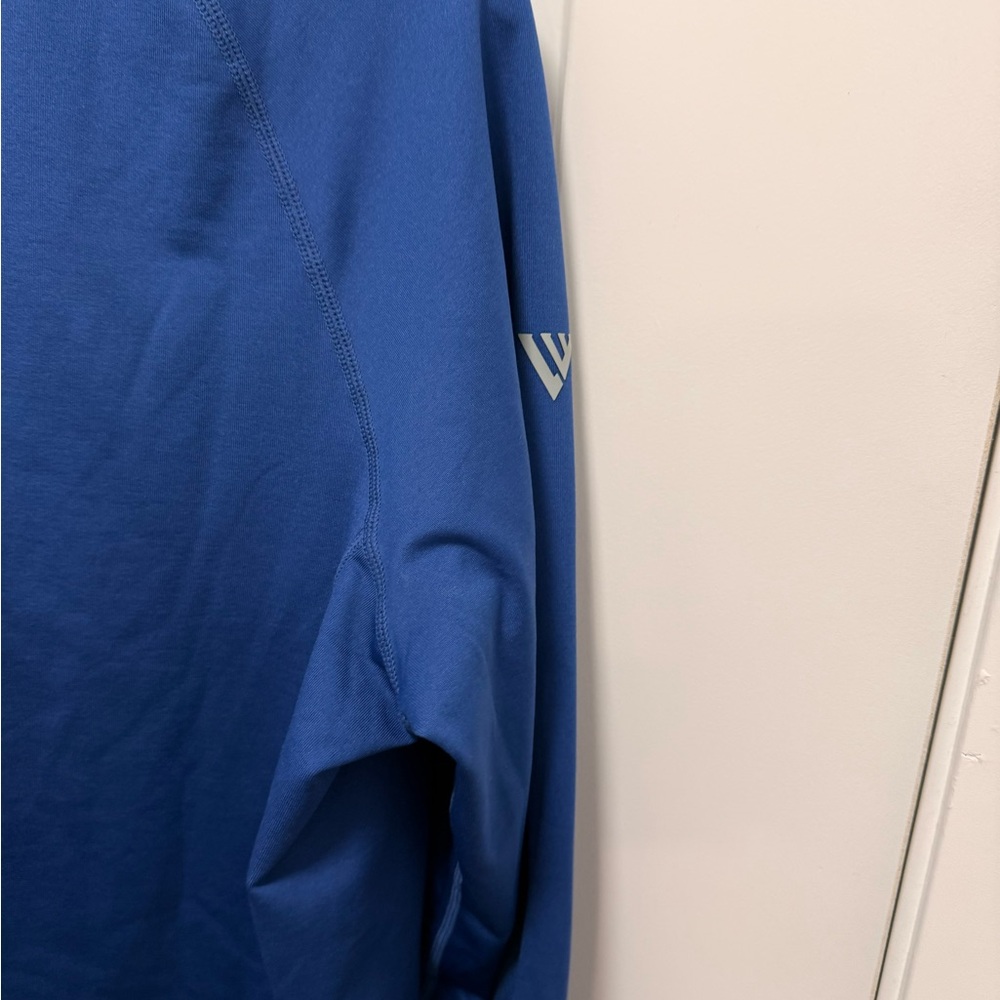 Bandon Dunes Vibrant Ezra Royal Blue Zip-Up Sweatshirt - Picture 8 of 8